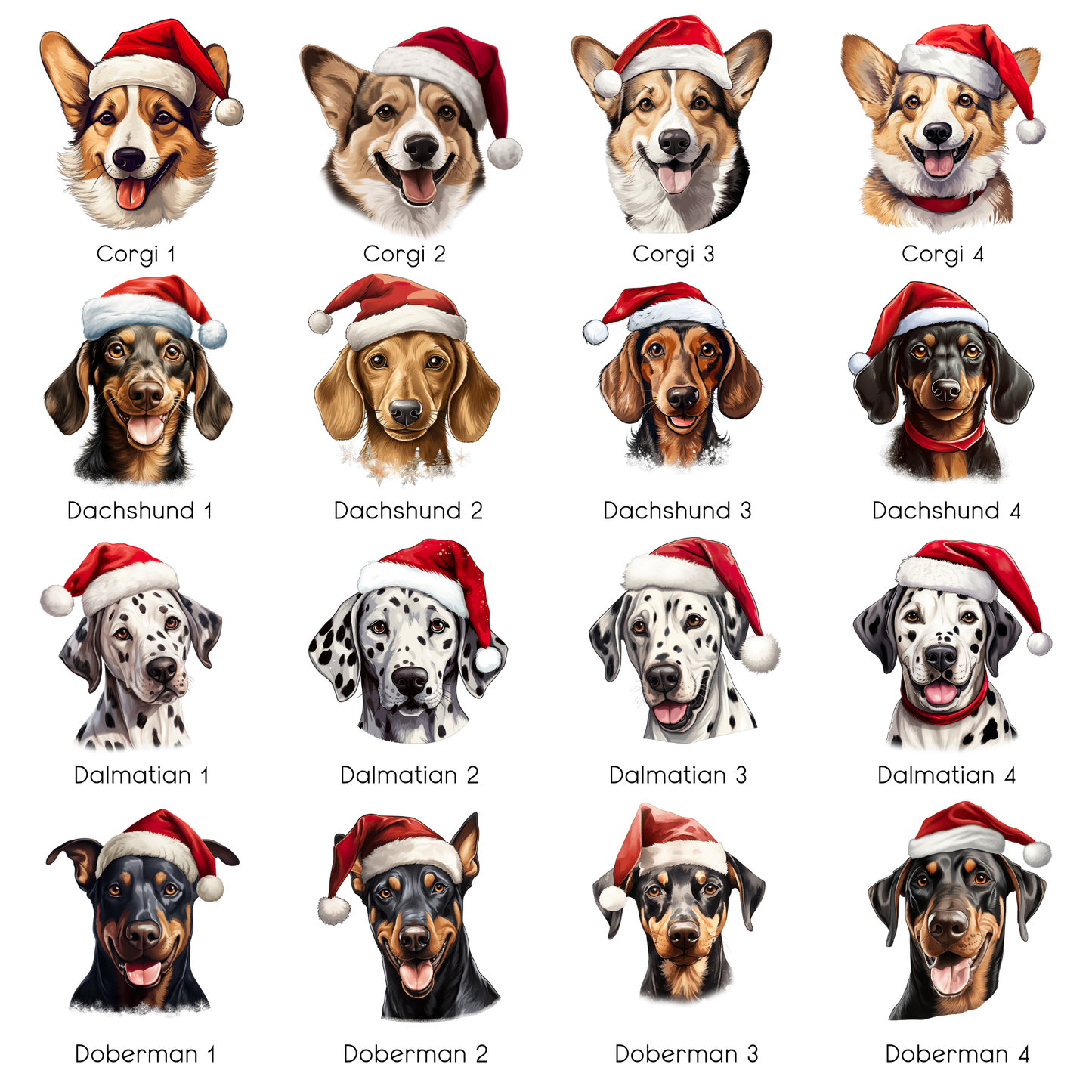 Personalised Christmas Dog Portrait Ceramic Hanging Ornament