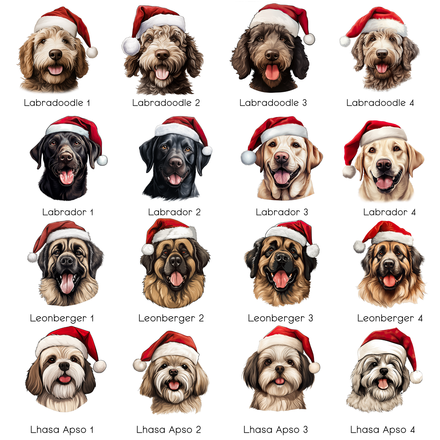 Personalised Christmas Dog Portrait Ceramic Hanging Ornament