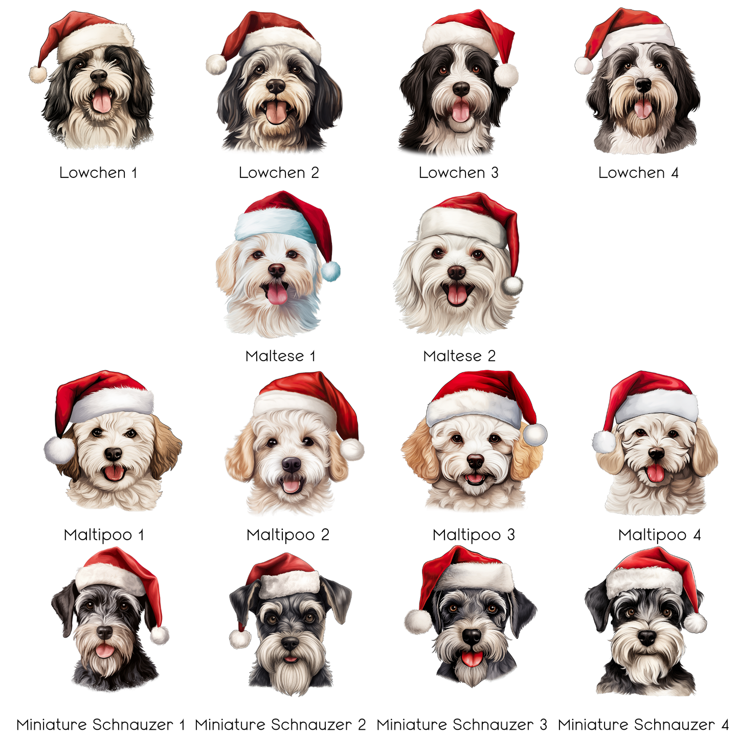 Personalised Christmas Dog Portrait Ceramic Hanging Ornament