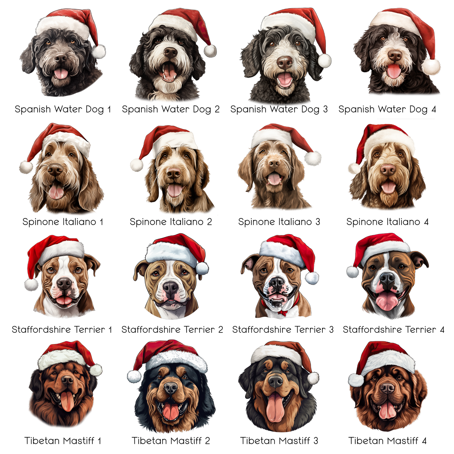 Personalised Christmas Dog Portrait Ceramic Hanging Ornament