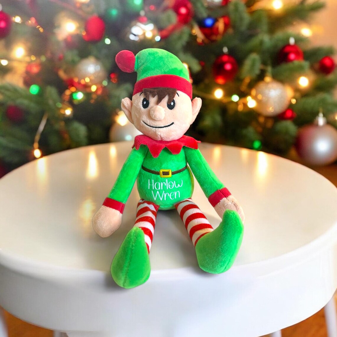 Personalised Christmas Plush Elves