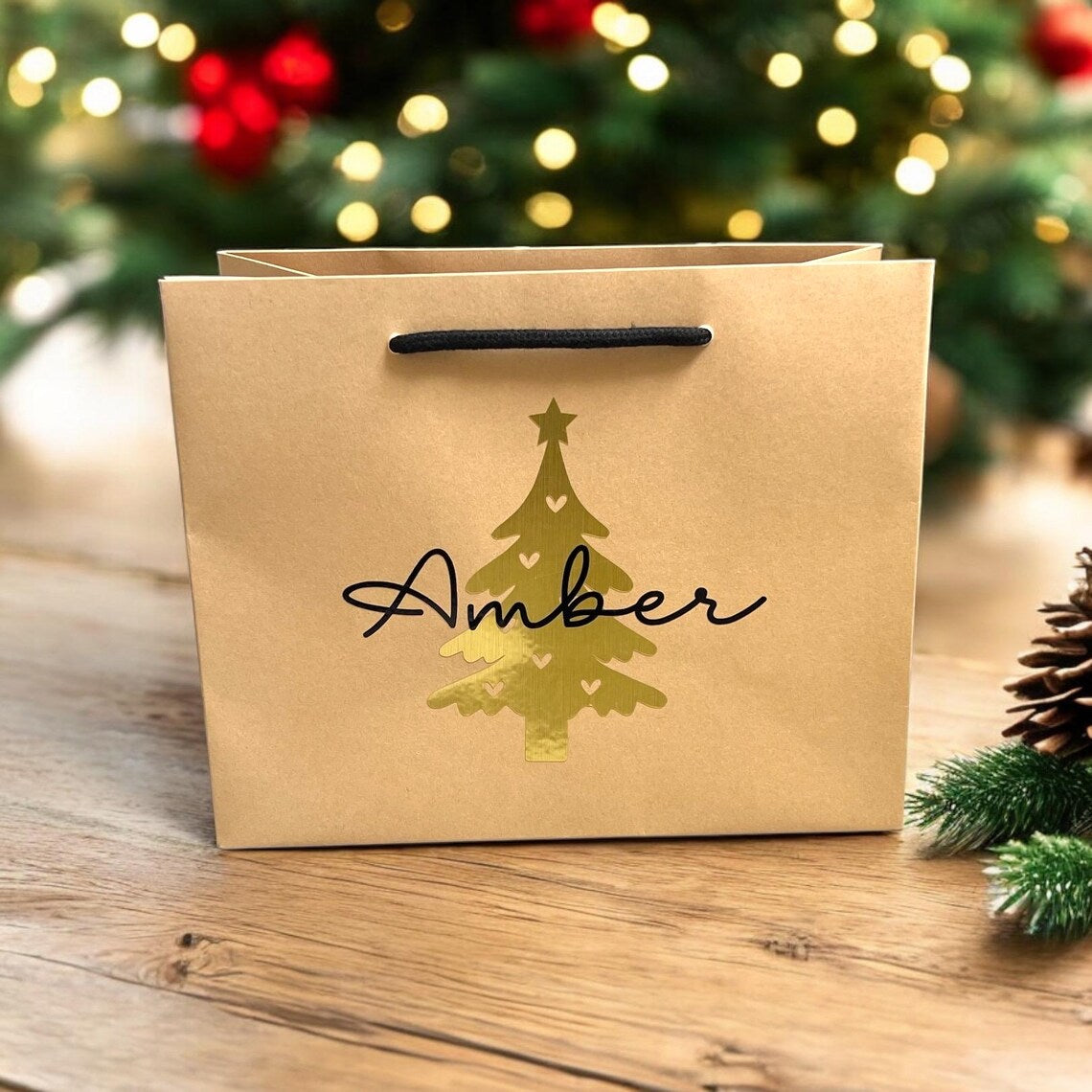 Personalised Luxury Christmas Gift Bags