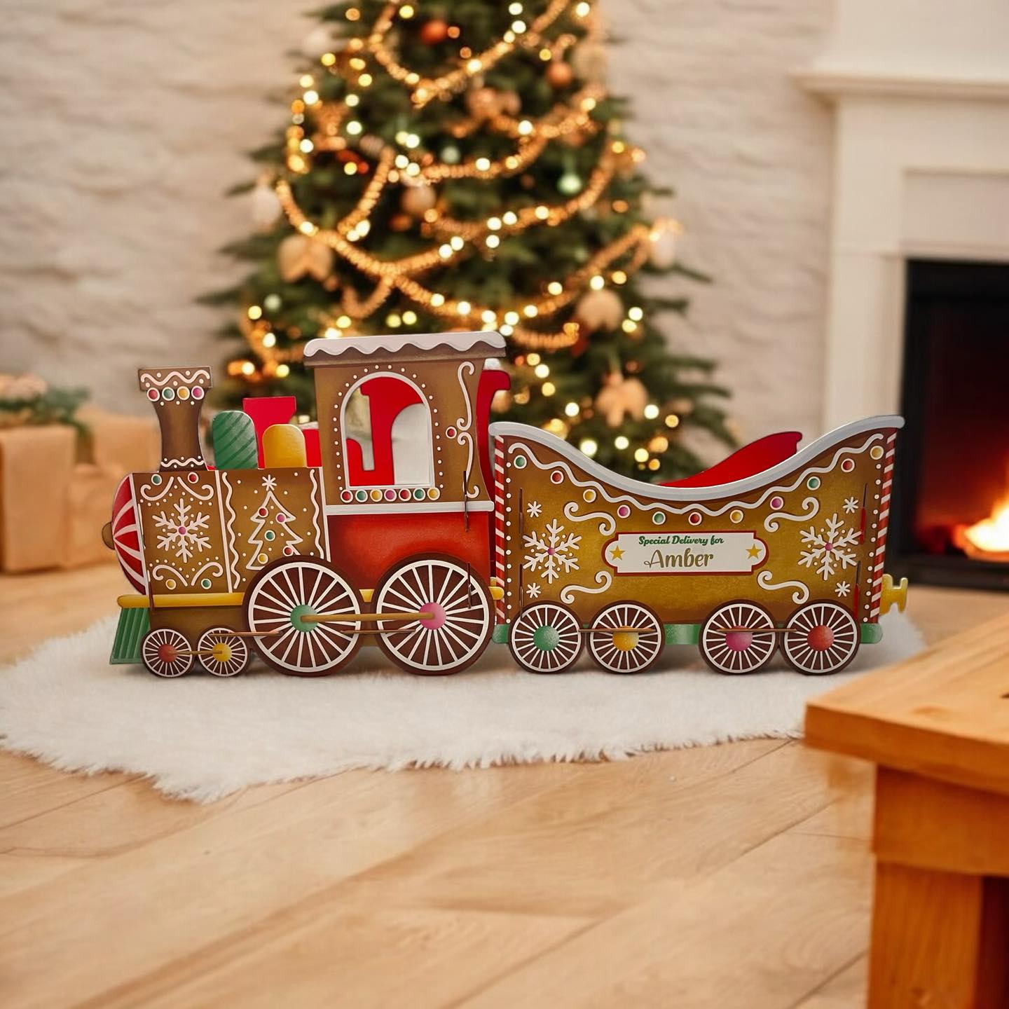 Personalised Luxury Christmas Gift Train