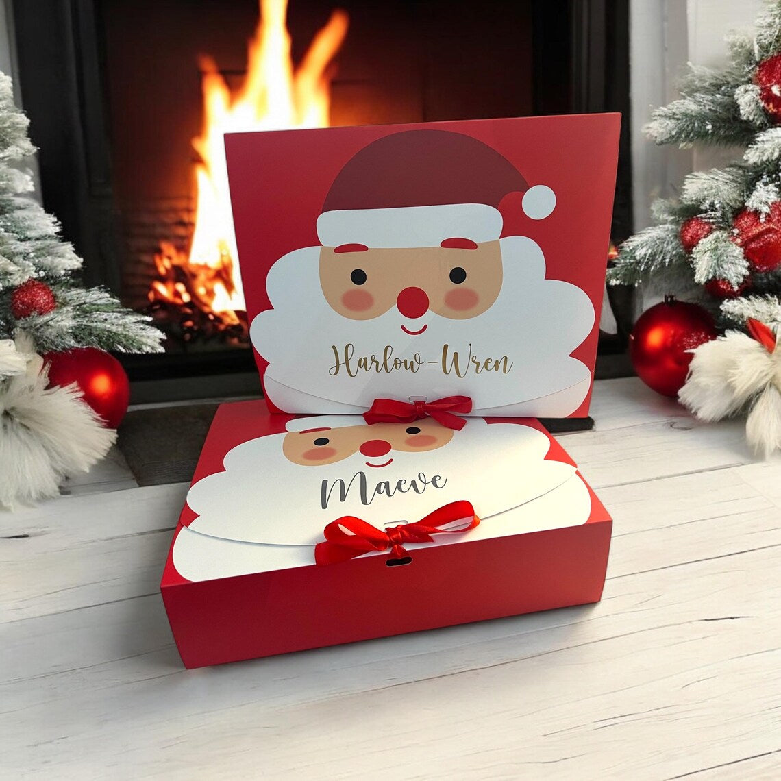 Personalised Christmas Santa Boxes